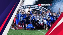 Imbangi Borneo FC Tanpa Gol, Arema FC Juara Piala Presiden 2022