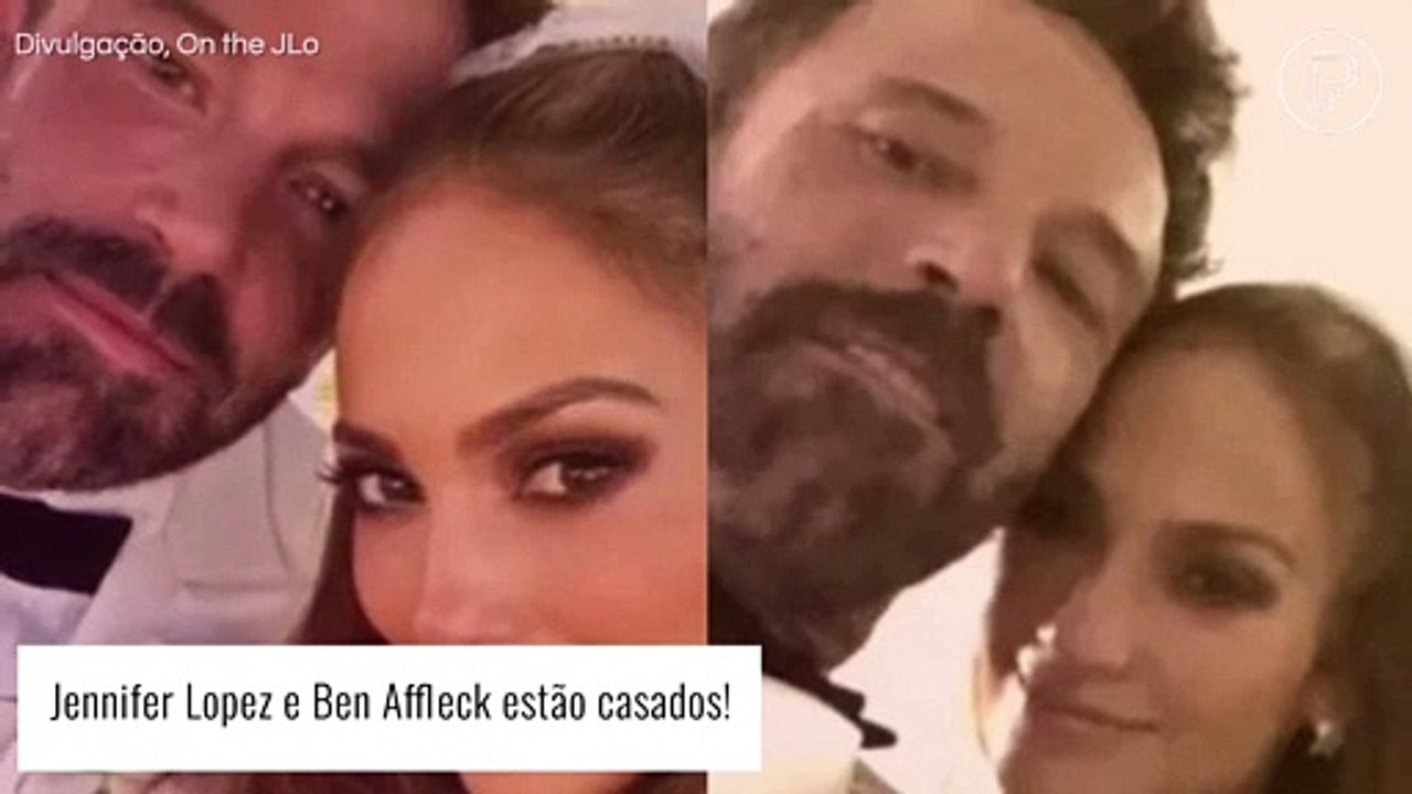 Disseram sim! Jennifer Lopez e Ben Affleck se casam e revelam detalhes de celebração