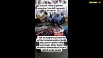 Sebuah video di pondok pesantren kembali menyedot perhatian. Kali ini pengurus pesantren terlihat menghancurkan lipstik