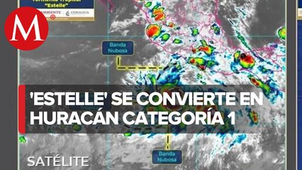Estelle' ocasionará lluvias intensas en regiones de Jalisco y Nayarit