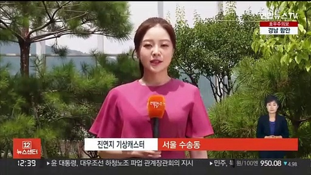 [날씨] 충청 이남 장맛비…남해안 최대 150㎜↑ 폭우