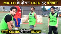 Tiger Shroff Gets Irritated While Playing Football, Aparshakti Khurana and More Stars Play Together