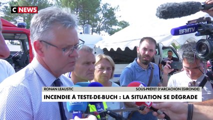 Ronan Leaustic : «À un certain moment, il y avait des flammes de plus de 100 mètres de haut sur une longueur d’un kilomètre»