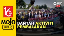 Bantahan pembalakan di Wilayah Tanah Adat Orang Asli Perak