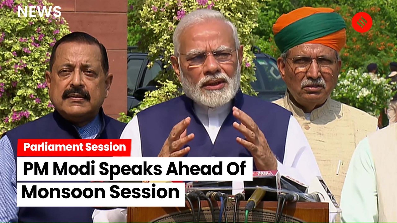 PM Narendra Modi Urges Opposition For Productive Monsoon Session Of Parliament