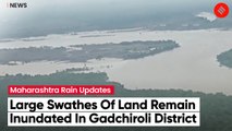 Large Swathes Of Land Remain Inundated In Gadchiroli District In Maharashtra