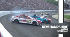 LaJoie gets loose, collects several cars at New Hampshire