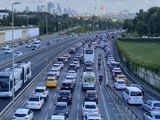 İstanbul’da bayram dönüşü trafik yoğunluğu oluştu