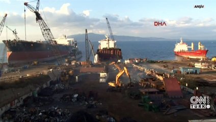 "Asbestli gemi İzmir'de" iddiası