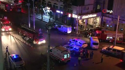 Ünlülerin düğüne katıldığı otelde yangın