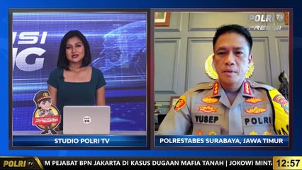 Live Dialog Bersama Kapolrestabes Surabaya Terkait Ungkap Kasus Sindikat Joki UTBK SBMPTN