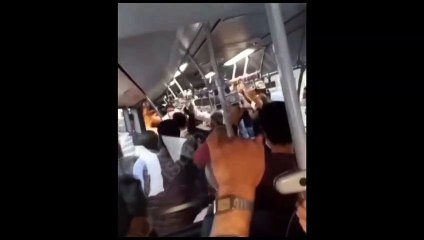 DEVA'lı Yeneroğlu, metrobüsten atılan sığınmacıların görüntüsünü paylaştı