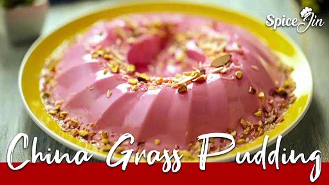 China Grass Pudding recipe By SpiceJin - video Dailymotion