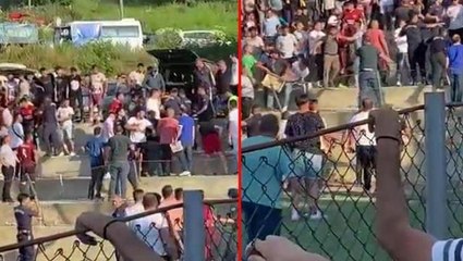 Köyler arası yapılan turnuvada oyuncular ve taraftarlar birbirine girdi: 3 yaralı, 17 gözaltı