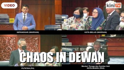 Chaos in Parliament after speaker rejects debate on Petronas asset seizures