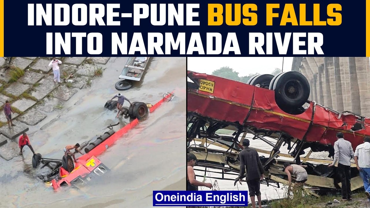 MP: Indore to Pune bus falls into Narmada river...