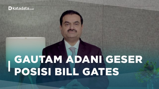 Miliarder India Ini Geser Bill Gates Jadi Orang Terkaya ke-4 Dunia | Katadata Indonesia