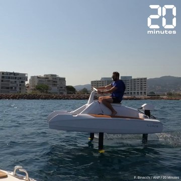 Avec l'Overboat, une innovation made in France, on a «volé» au-dessus de l'eau