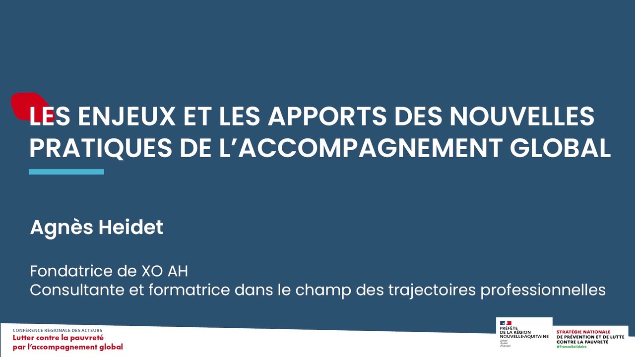 3. Accompagnement global - Enjeux et apports - Agnès Heidet