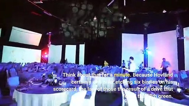 Viktor Hovland sits atop Old Course leaderboard for both scoring and