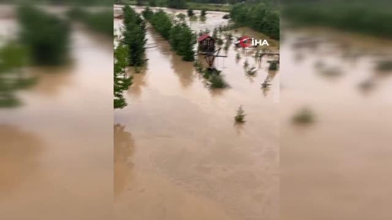 Son dakika haberi! Ordu'da aşırı yağışlar sel ve taşkınlara sebep oldu