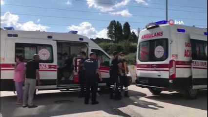 Son dakika haberi! Bilecik'te 2 aracın çarpıştığı kazada 3 kişi yaralandı