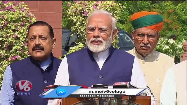 PM Modi Speaks with Media After Casts His Vote Over Azadi Ka Amrit Mahotsav Celebrations _ V6 News (1)