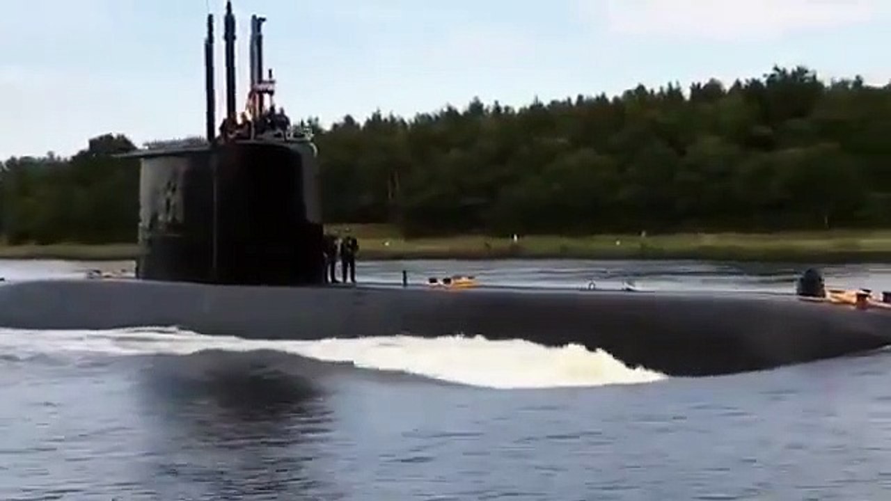 Marine égyptienne Type209 Mod 1400 Sous-marin S44 en route de l'Allemagne vers l'Égypte