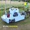 Ce vélo électrique se transforme en bateau et en caravane
