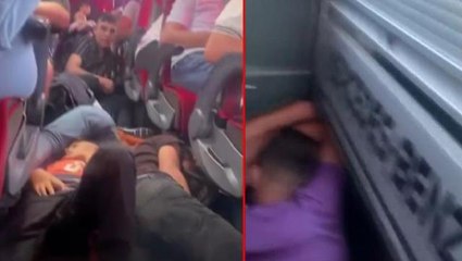 Paylaşılan fotoğraf polisi harekete geçirdi! Koltuk arasında 1600 kilometre yolculuk yaptıran firmaya para cezası kesildi