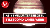 Las sorprendentes imágenes de Júpiter que tomó el telescopio Webb y nadie notó