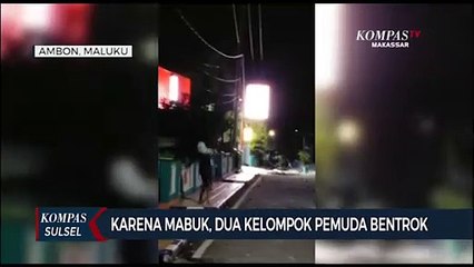 Karena Mabuk, Dua Kelompok Pemuda Bentrok