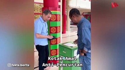 Keren! Melihat Inovasi Kotak Amal Anti Maling di Masjid Milik Jusuf Hamka