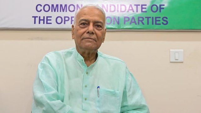 Yashwant Sinha makes sensational charge, says money power being used against him