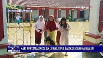 Sekolah Kebanjiran, Siswa SDN 2 Pranggong di Indramayu Terpaksa Dipulangkan