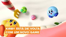 Kirby em um novo jogo de guloseimas