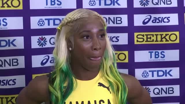 Mondiaux - Fraser-Pryce : Un cinquième titre sur 100 m, c'est remarquable
