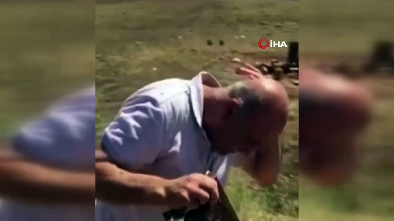 "Arıcılık dede mesleği" dedi... Arılar böyle saldırdı!