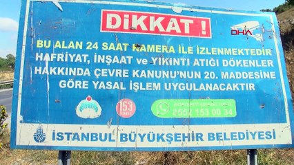 Bakan kör İmamoğlu! “Kamera ile izleniyor” tabelasının dibine döktüler, İBB’nin ruhu duymadı