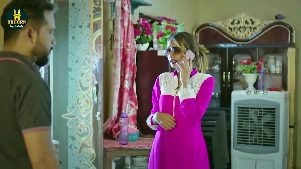 Kaam Wali Episode 5 _ Hyderabadi Cute Couple Video _ 2022 Latest Hindi Comedy _ Golden Hyderabadiz
