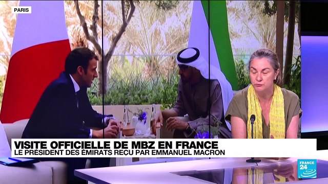 Analyse: Visite officielle du président des Émirats arabes unis en France