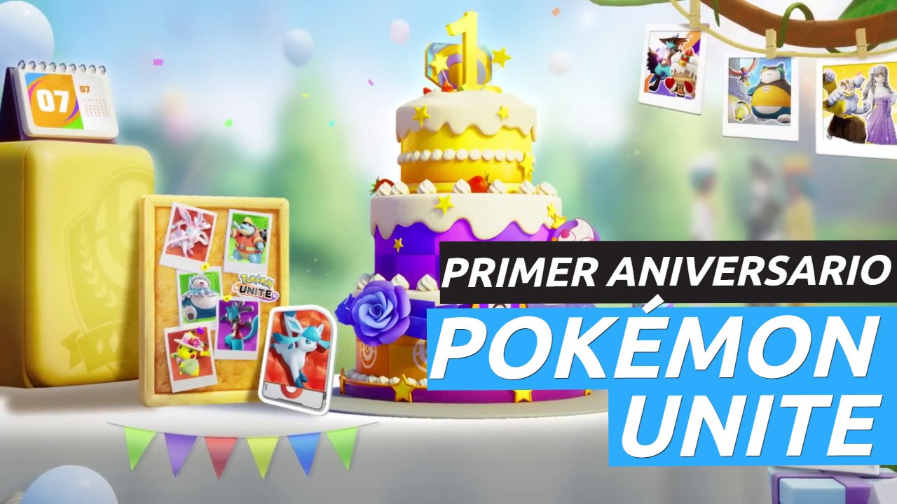 Pokémon UNITE - Celebraciones por el primer aniversario