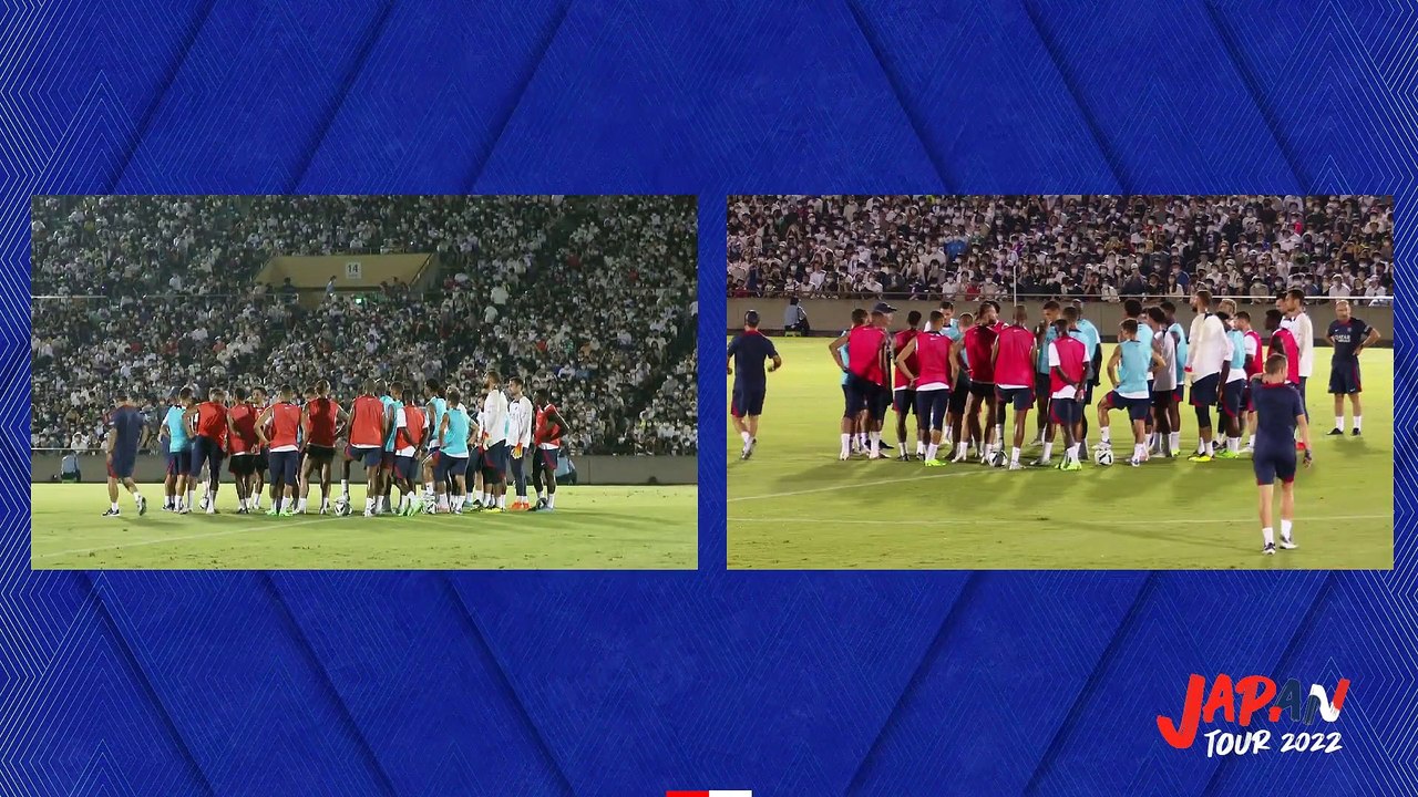 ⚽️ Open training session in Tokyo