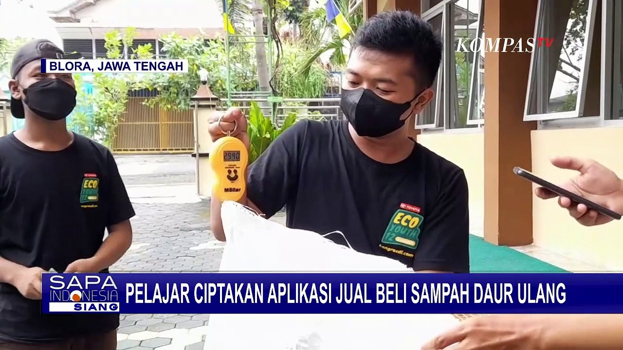Kreatif! Siswa SMA di Blora Buat Aplikasi Jual Beli Sampah Secara Online, Begini Cara Kerjanya...