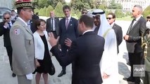 وصول الرئيس الإماراتي إلى باريس في أول زيارة دولة رسمية - العربية