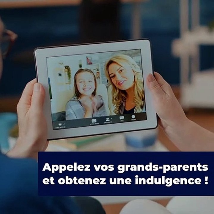 Appelez vos grands-parents et obtenez une indulgence plénière !
