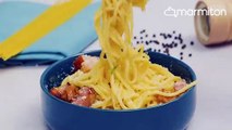 Redécouvrez les fameuses spaghetti carbonara, aucun gaspillage garanti !