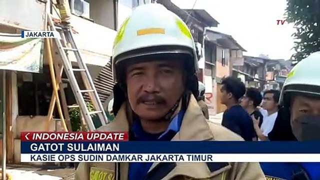 Diduga Korsleting Listrik, Toko Olahraga di Samarinda Terbakar