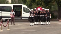 Kalp krizi sonucu hayatını kaybeden polis için tören düzenlendi