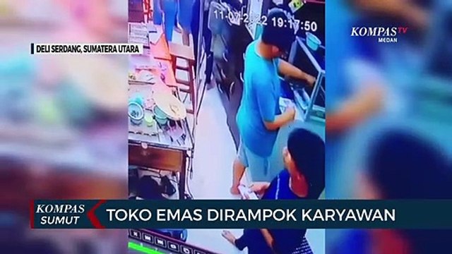 Toko Emas di Deli Serdang Kemalingan. Ternyata Pelaku Orang Dalam